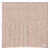 Knit Pointel Blanket