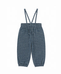 Gingham Overalls