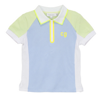 Boys Short Sleeves Multi Polo Top