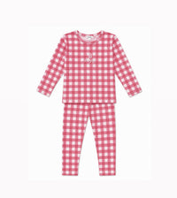 Windowpane Pajamas Girls