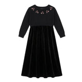 Cherry Embroidery Robe Set