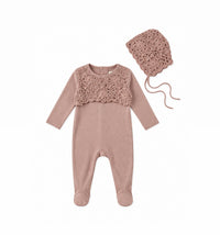 Crochet Overlay Footie