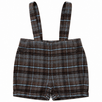 Plaid Overall