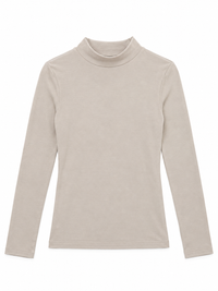 Jesey Kid Mock Neck Top