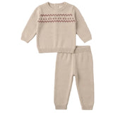 Knit 2 PC Set With Cherry