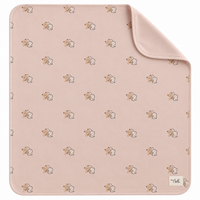 Bear & Bunny Print Blanket