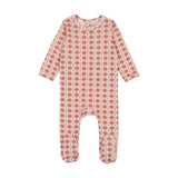 Checkered Charm Footie