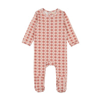 Checkered Charm Footie