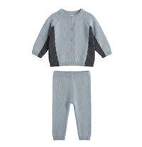 Knit Cardigan & Pants Set