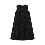 Jumper With Pearl Sparkle Large Pleat