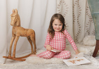 Windowpane Pajamas Girls