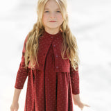 Multi Rhinestone Jumper W/ Cardigan