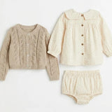 Ruffle Collar 3 PC Set