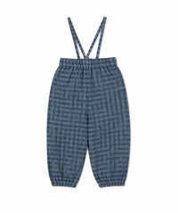 Gingham Overalls