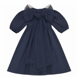 Tulle Bow Taffeta Dress