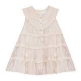 Girls Woven Dress With Lace