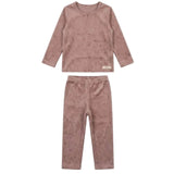Embossed Velour 2-Piece Set
