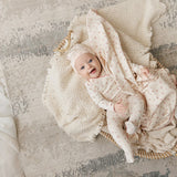 Piped Scalloped Footie