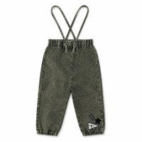 Crochet Denim Overalls Boys