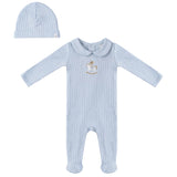 Baby Romper Set With Horse Print