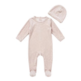 Printed Velour Footie