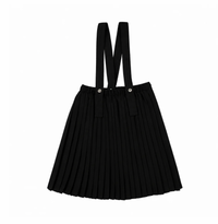 Knife Pleated Suspender Skirt