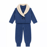 Shawl Collar Vest Set