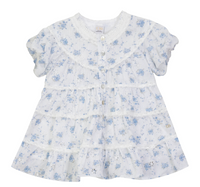 Girls Woven Dress With Lace