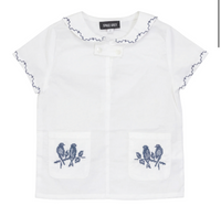 Boy Sailor Style Top