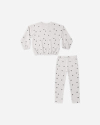Spongey Knit Set Stars