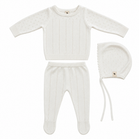 Knit Pointel Set