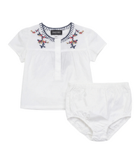 Baby Girl Set With Embroidery