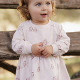 Raglan Dress Owls