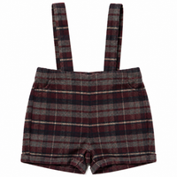 Plaid Overall
