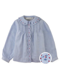 Agatha Blouse With Bodice And Embroidery