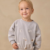 Relaxed Sweatshirt Set Sky Friends