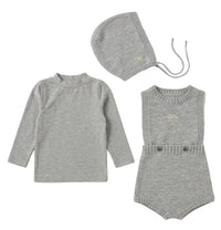 Bubble & Mock Neck Top Set