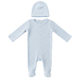 Baby Flower Pointelle Footie