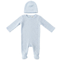 Baby Flower Pointelle Footie