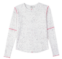 Girls Rib Top With Long Sleeves