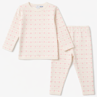 Striped Dotted Heart and Star 2 PC