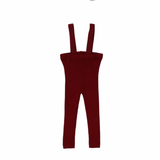 Knit Suspender Leggings