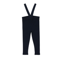 Ribbed Suspender Leggings