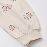 Raglan Jumpsuit Owls