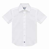 Boys Slim Fitting Short Sleeve Shirt