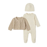 Footie And Cardigan Set