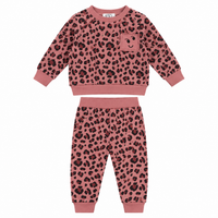 Leopard French Terry 2-Piece Set