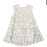 Girls Woven Dress With Lace