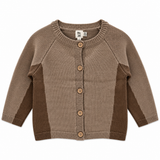 Two Tone Knit Cardigan