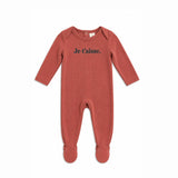 Je T'aime Print Footie